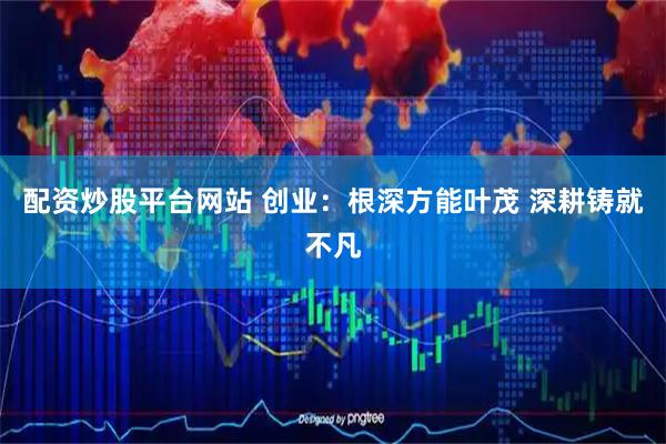 配资炒股平台网站 创业：根深方能叶茂 深耕铸就不凡